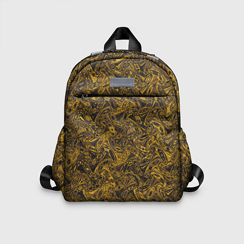 Детский рюкзак Волнистая рябь абстракция / 3D-принт – фото 1