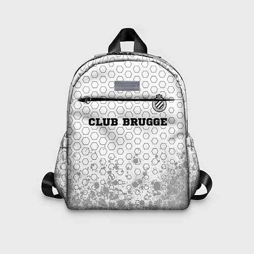 Детский рюкзак Club Brugge sport на светлом фоне посередине / 3D-принт – фото 1