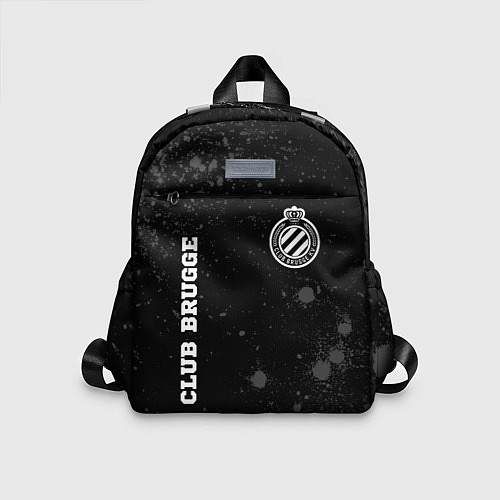 Детский рюкзак Club Brugge sport на темном фоне вертикально / 3D-принт – фото 1