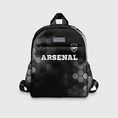 Детский рюкзак Arsenal sport на темном фоне посередине / 3D-принт – фото 1