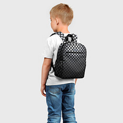 Детский рюкзак Доспехи из карбона, цвет: 3D-принт — фото 2