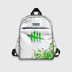 Детский рюкзак Dead by daylight краски, цвет: 3D-принт