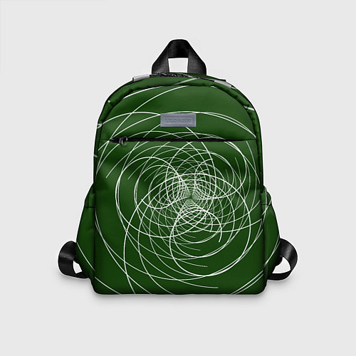 Детский рюкзак Контурные вихри / 3D-принт – фото 1