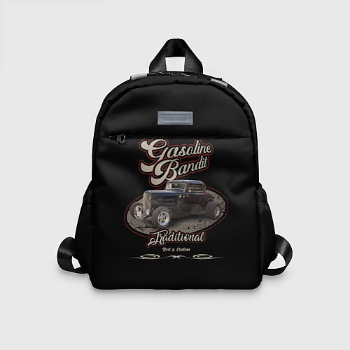 Детский рюкзак Хотрод Gasoline bandit / 3D-принт – фото 1