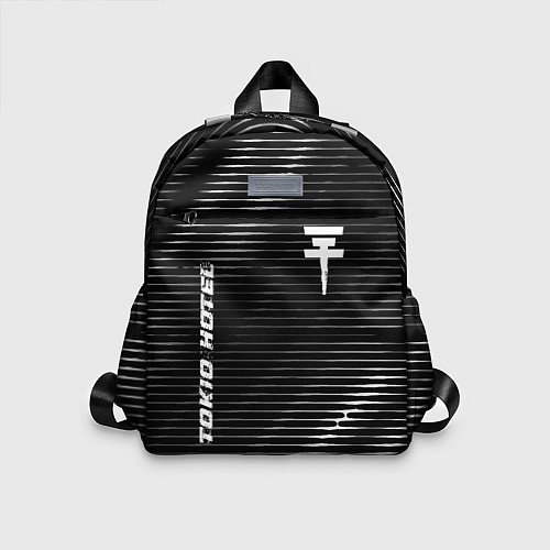 Детский рюкзак Tokio Hotel metal rock lines / 3D-принт – фото 1