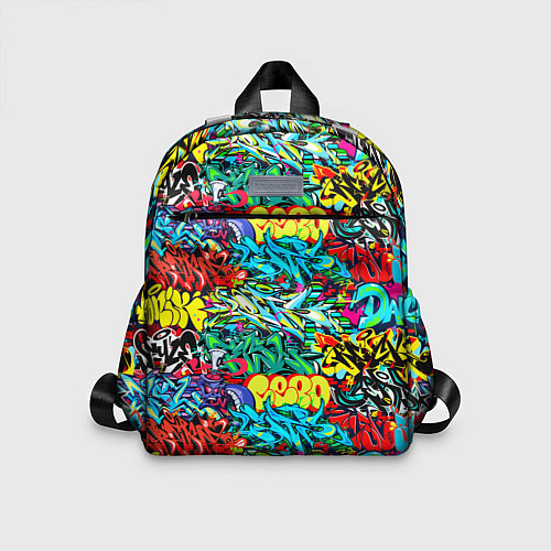 Детский рюкзак Dance graffiti / 3D-принт – фото 1