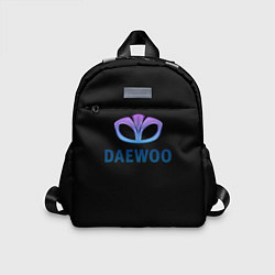 Детский рюкзак Daewoo logo neon, цвет: 3D-принт