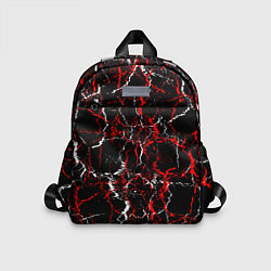 Детский рюкзак Абстрактная текстура мраморного вида, цвет: 3D-принт