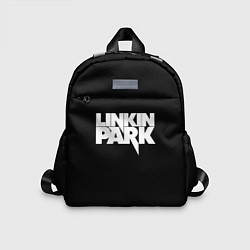 Детский рюкзак Lnkin park logo white, цвет: 3D-принт