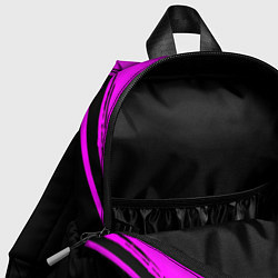 Детский рюкзак Among us neon colors, цвет: 3D-принт — фото 2