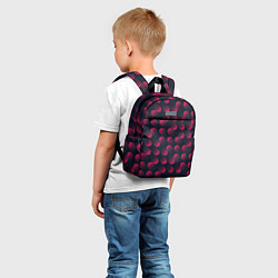 Детский рюкзак Динамические косые линии, цвет: 3D-принт — фото 2