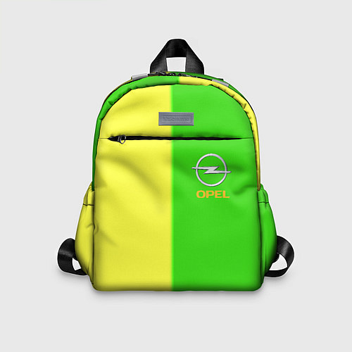 Детский рюкзак Opel текстура / 3D-принт – фото 1