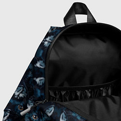 Детский рюкзак Черные котята, цвет: 3D-принт — фото 2