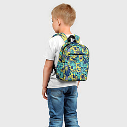 Детский рюкзак Монстры тропические, цвет: 3D-принт — фото 2