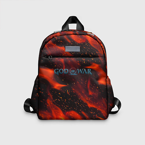 Детский рюкзак God of war fire steel / 3D-принт – фото 1