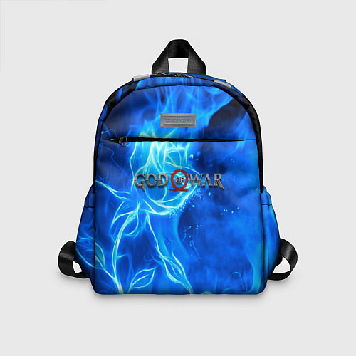 Детский рюкзак God of war neon flower / 3D-принт – фото 1