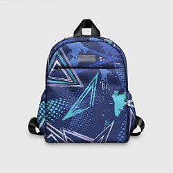Детский рюкзак Яркий абстрактный узор для спорта, цвет: 3D-принт