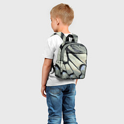 Детский рюкзак Абстракция - крыло бабочки, цвет: 3D-принт — фото 2