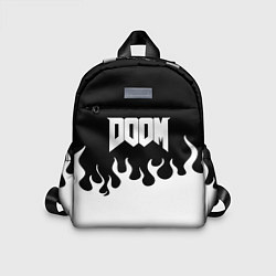 Детский рюкзак Doom fire white