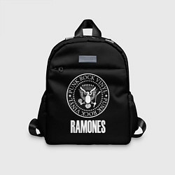 Детский рюкзак Ramones rock logo, цвет: 3D-принт