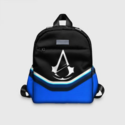 Детский рюкзак Assassins Creed logo abstergo, цвет: 3D-принт