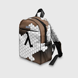 Детский рюкзак Half life соты, цвет: 3D-принт — фото 2
