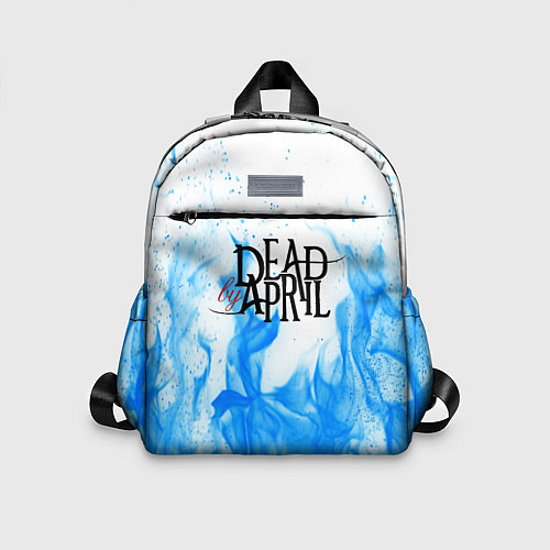 Детский рюкзак Dead by april fire blue / 3D-принт – фото 1