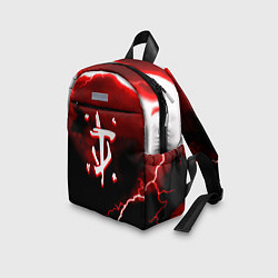 Детский рюкзак Doom storm logo, цвет: 3D-принт — фото 2
