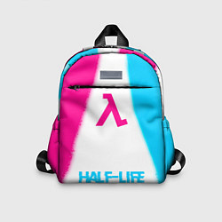 Детский рюкзак Half-Life neon gradient style по-центру