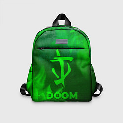 Детский рюкзак Doom - green gradient