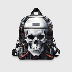 Детский рюкзак Cyber skull - ai art, цвет: 3D-принт