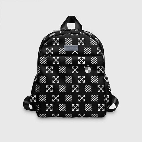 Детский рюкзак BMW pattern / 3D-принт – фото 1