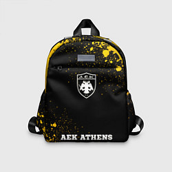 Детский рюкзак AEK Athens - gold gradient по-центру