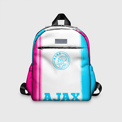 Детский рюкзак Ajax neon gradient style по-центру