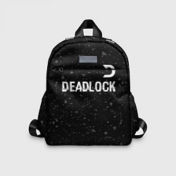 Детский рюкзак Deadlock glitch на темном фоне посередине, цвет: 3D-принт