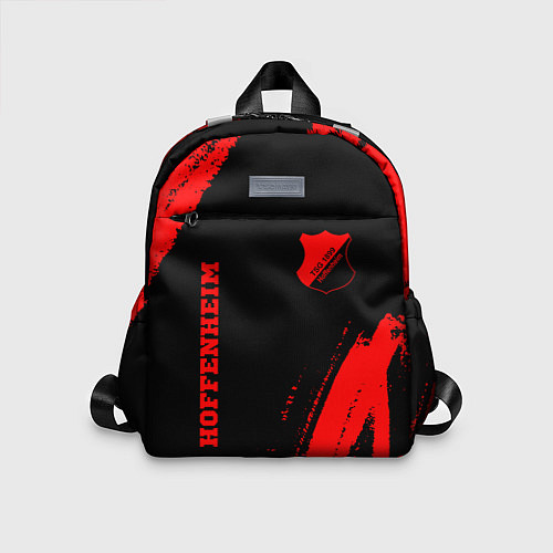 Детский рюкзак Hoffenheim - red gradient вертикально / 3D-принт – фото 1
