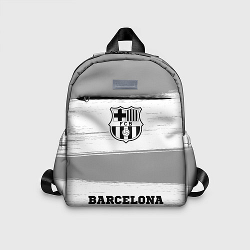 Детский рюкзак Barcelona sport на светлом фоне по-центру / 3D-принт – фото 1