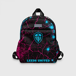 Детский рюкзак Leeds United - neon gradient по-центру