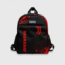 Детский рюкзак Juventus - red gradient вертикально, цвет: 3D-принт