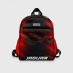 Детский рюкзак Jaguar - red gradient по-центру, цвет: 3D-принт