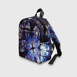 Детский рюкзак Фрактальный узора стекло, цвет: 3D-принт — фото 2
