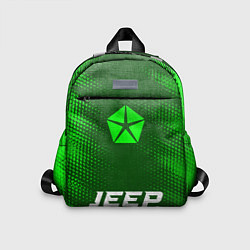 Детский рюкзак Jeep - green gradient по-центру