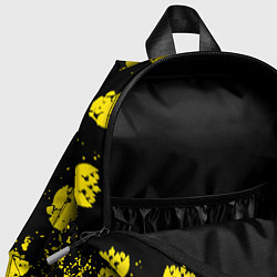Детский рюкзак Жёлтые краски герб, цвет: 3D-принт — фото 2