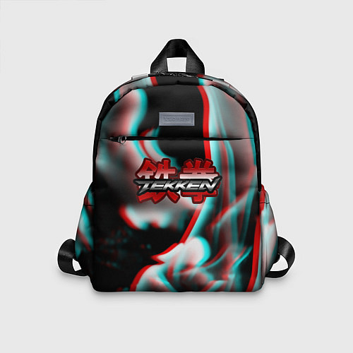 Детский рюкзак Tekken fire glitch / 3D-принт – фото 1