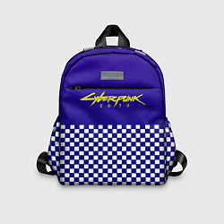 Детский рюкзак Cyberpunk 2077 клетка, цвет: 3D-принт