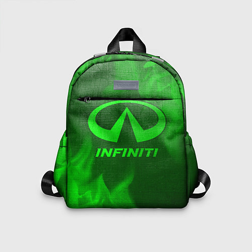 Детский рюкзак Infiniti - green gradient / 3D-принт – фото 1