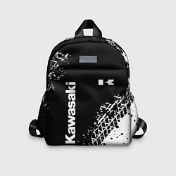 Детский рюкзак Kawasaki - следы от шин