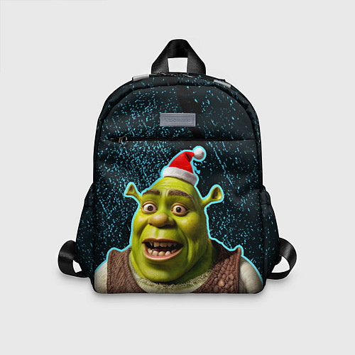 Детский рюкзак New years Shrek / 3D-принт – фото 1