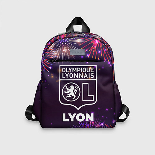Детский рюкзак Праздничный Lyon / 3D-принт – фото 1