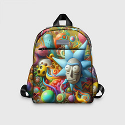 Детский рюкзак Рик Санчес - абстракция